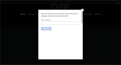 Desktop Screenshot of cusprestaurant.com